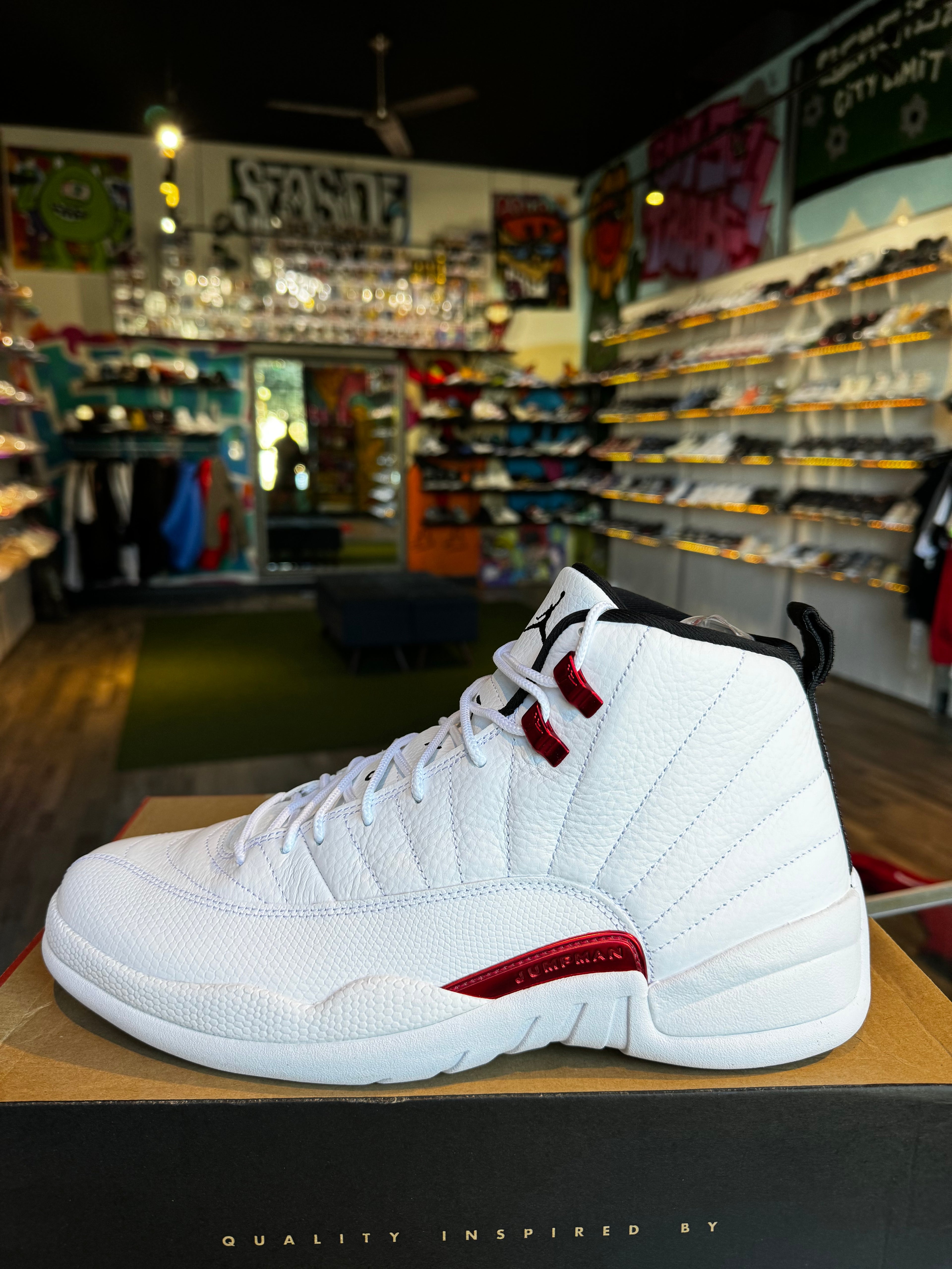 Jordan 12 red twist