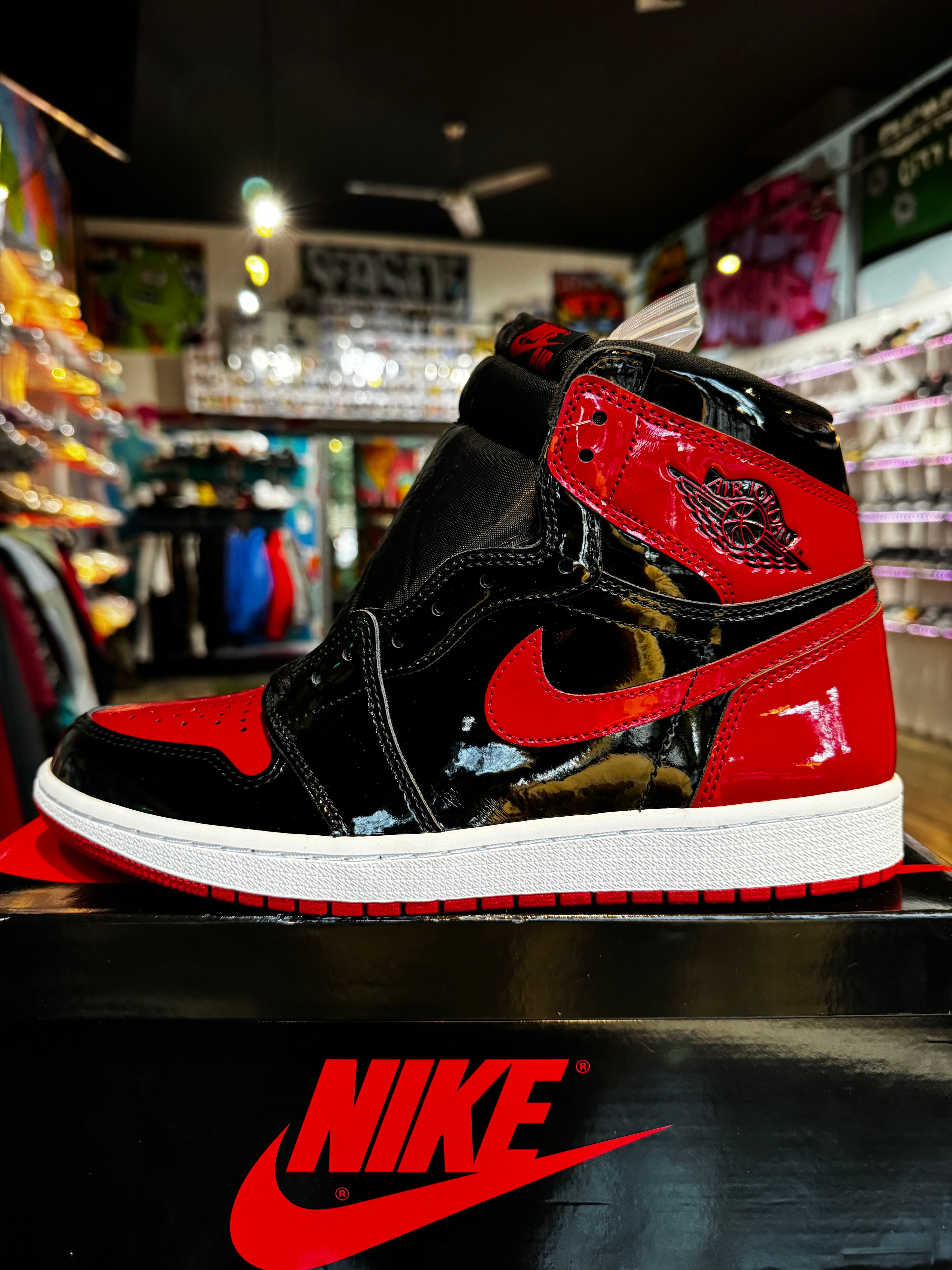Jordan high OG patent bread