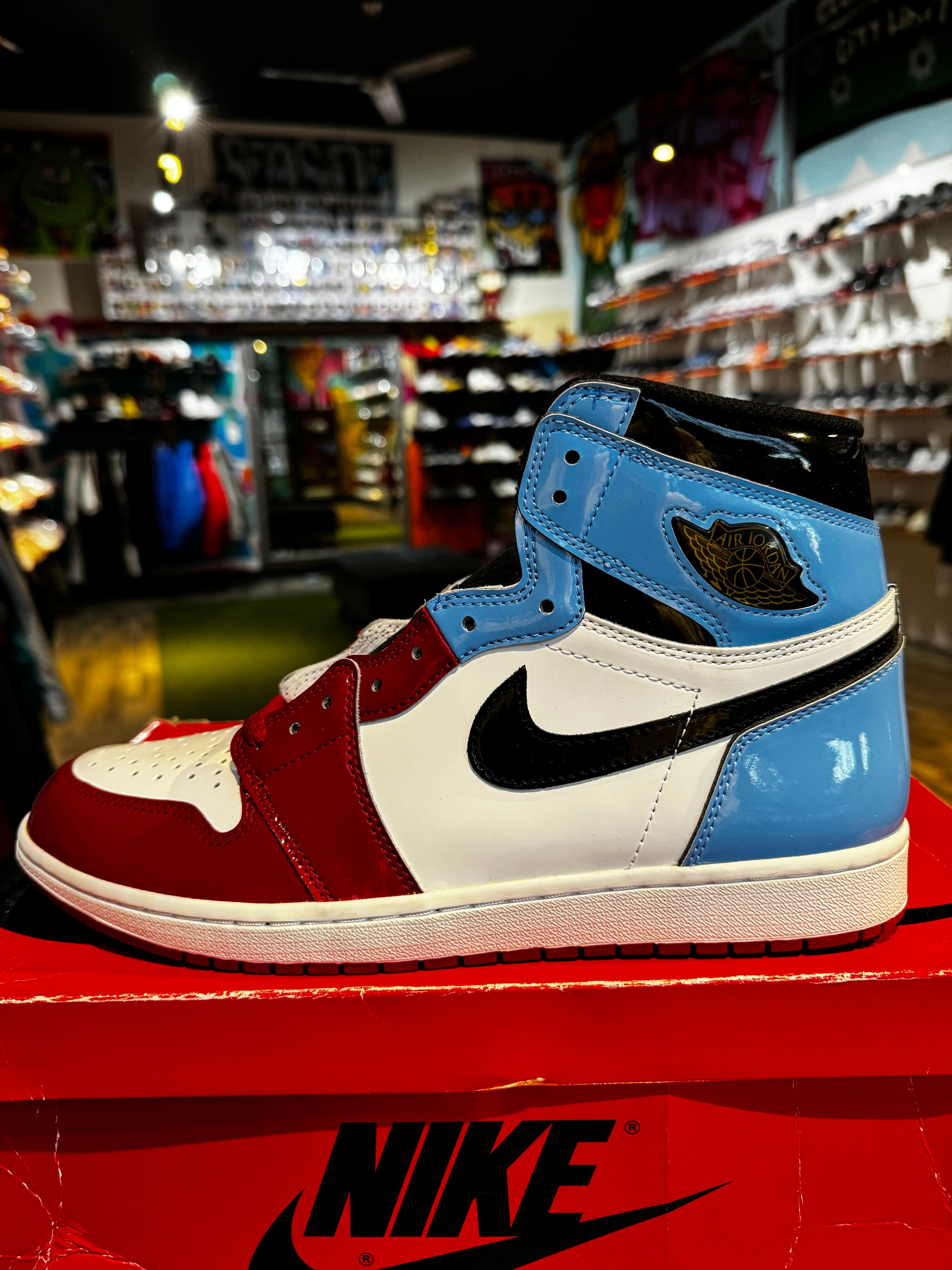 Jordan 1 high OG fearless UNC to chi