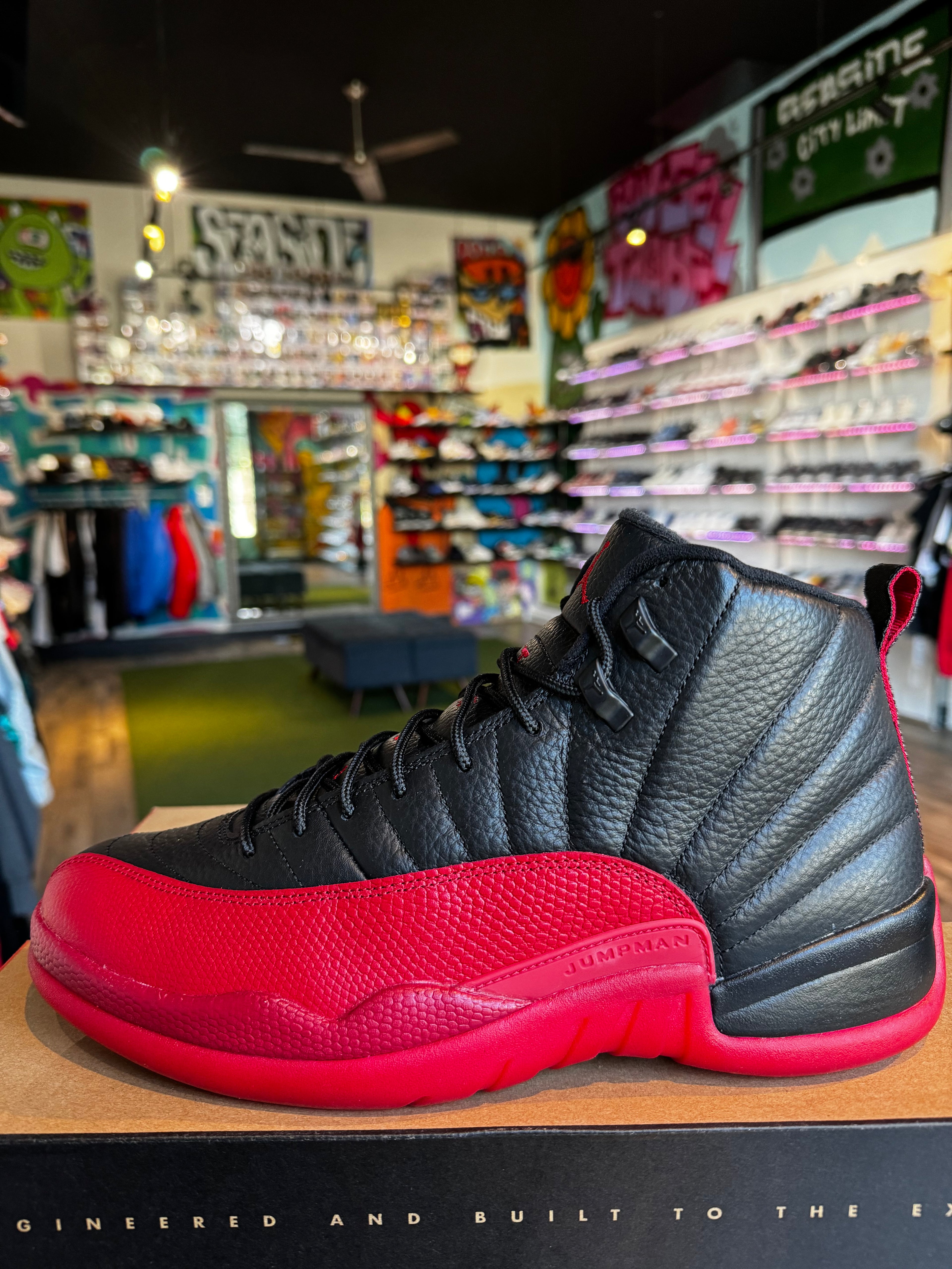 Jordan 12 flu game
