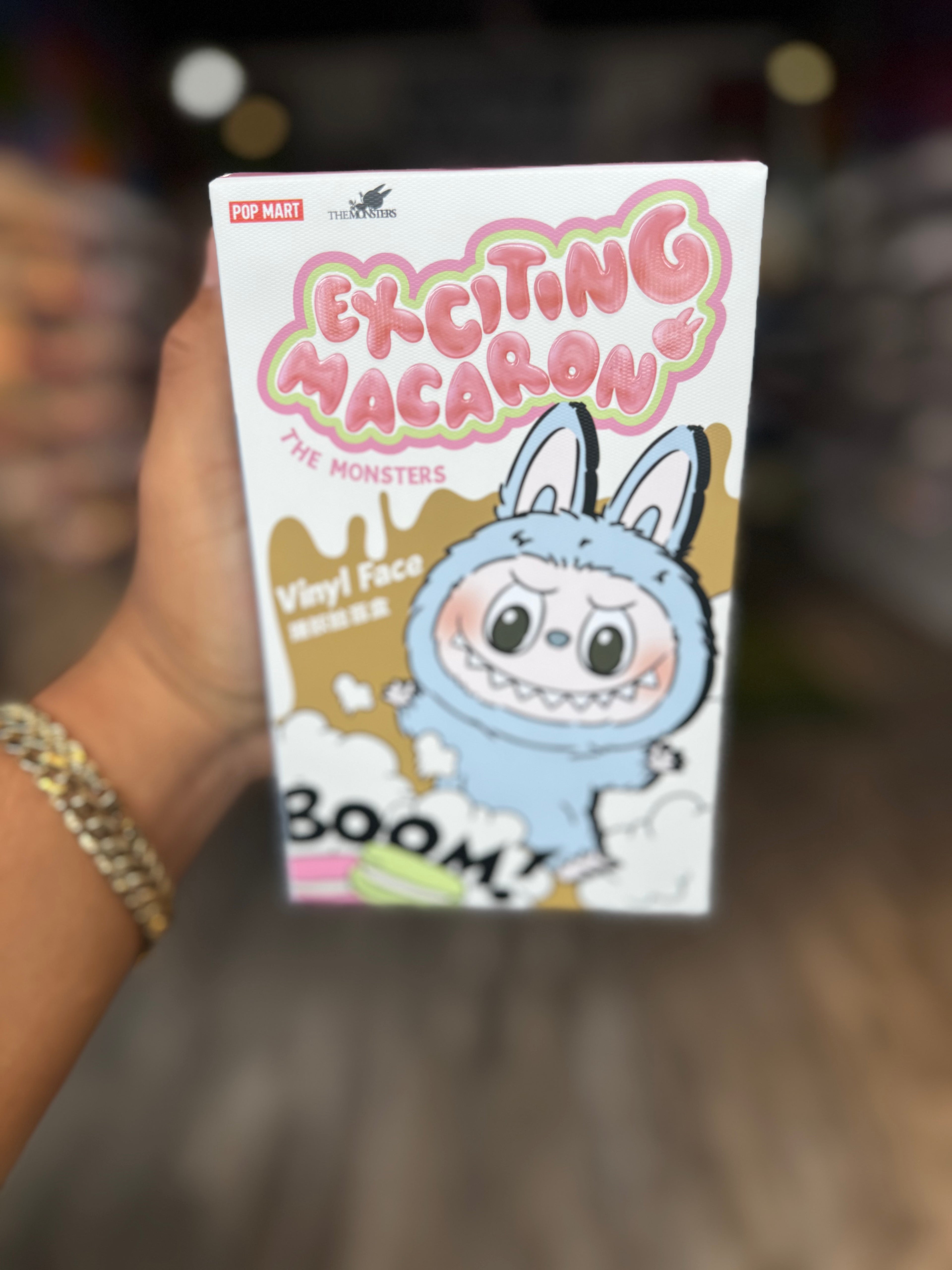 Labubu exciting macaron blind box