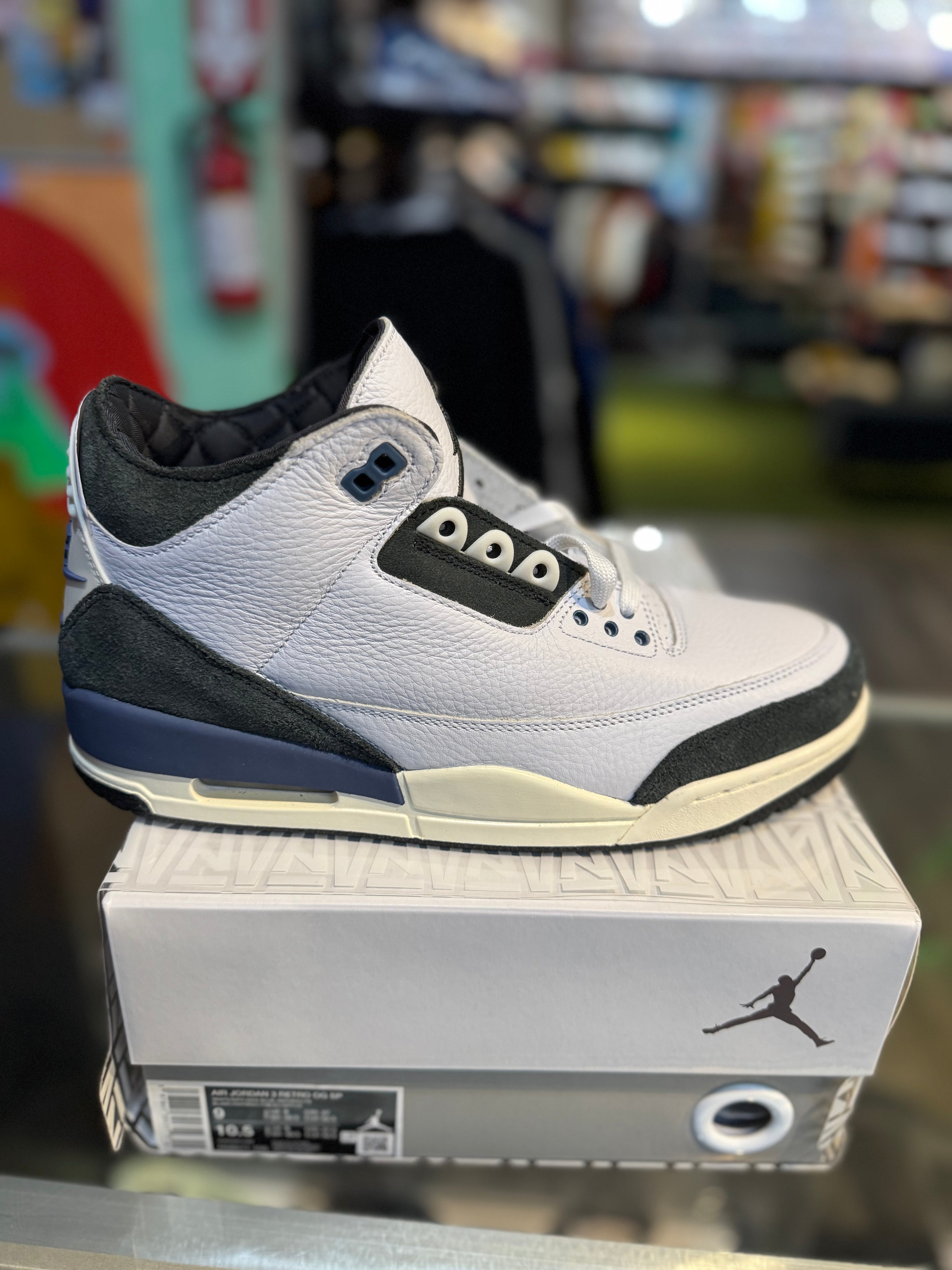 Jordan 3 ama manier diffused blue