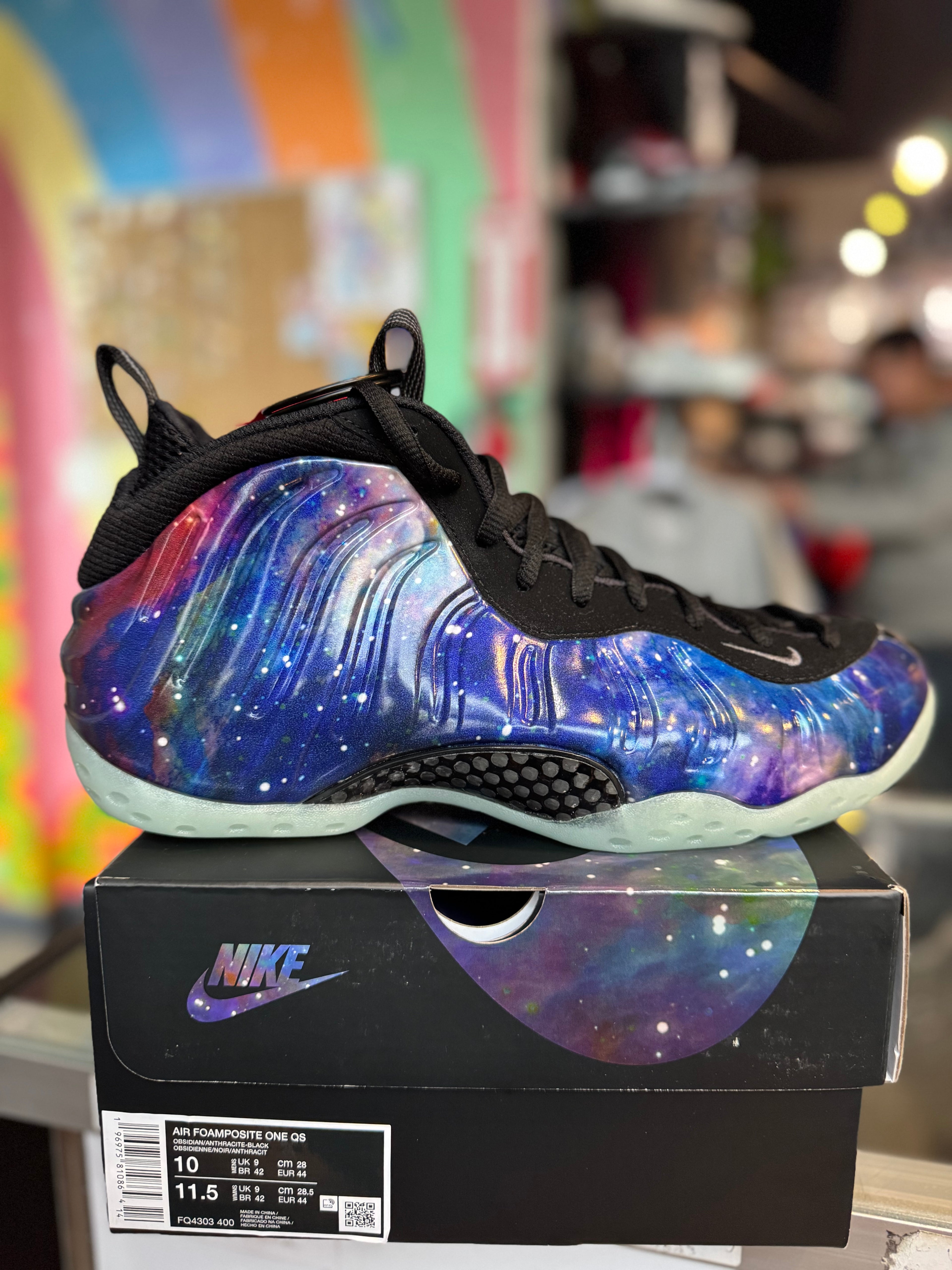 Nike air foamposite One (galaxy)