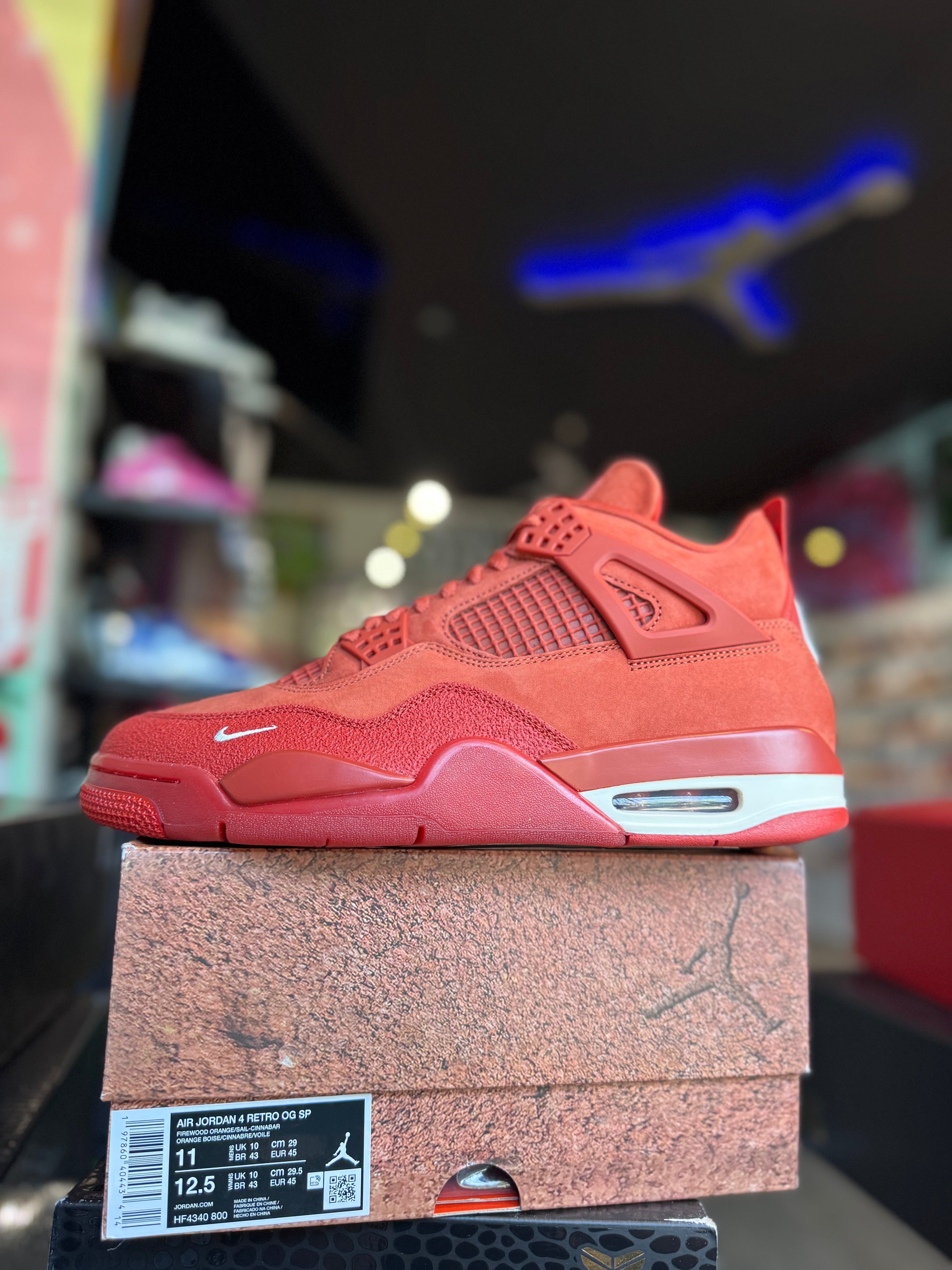 Jordan 4 Nigel Sylvester Brick by brick